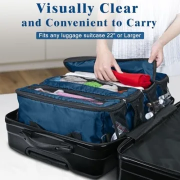 MIAOJIE Travel Organizer for Easy Packing and Access