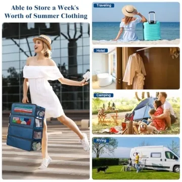 MIAOJIE Travel Organizer for Easy Packing and Access