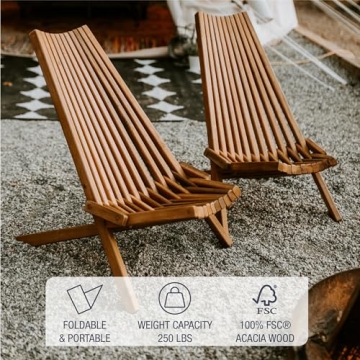 Stylish Tamarack Folding Chair for Outdoor Comfort