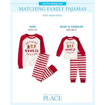 Matching Holiday Pajama Sets for Kids | Official Cookie Tester