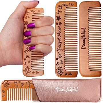 Mama Natural Birthing Comb for Labor Pain Relief | Wood Comb for Women - Labor Essentials, Pregnancy...