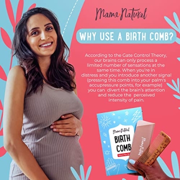 Mama Natural Birthing Comb for Pain Relief During Labor