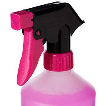 Muc Off 664US Nano-Tech Motorcycle Cleaner, 1 Liter - Fast-Action, Biodegradable Motorbike Cleaning Spray - Safe On All Surfaces and All Types of Motorcycle Pink