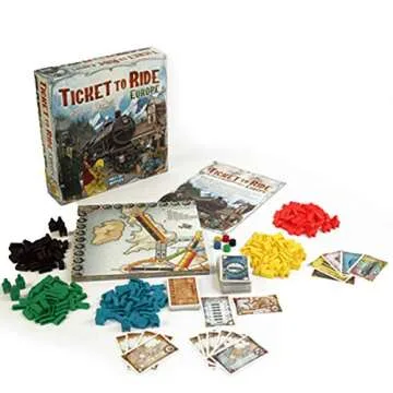 Ticket to Ride Europe Bundle with Expansion & Pouch