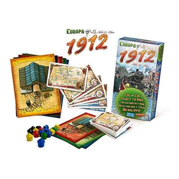 Ticket to Ride Europe Bundle with Expansion & Pouch