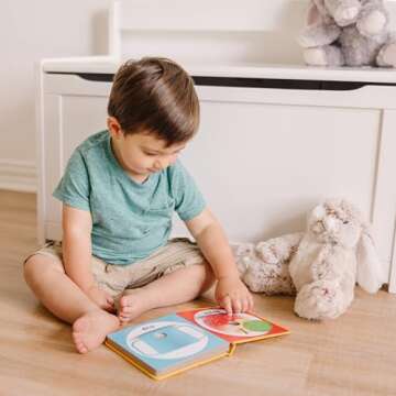 Melissa & Doug Children’s Book – Poke-a-Dot: First Words (Board Book with Buttons to Pop)