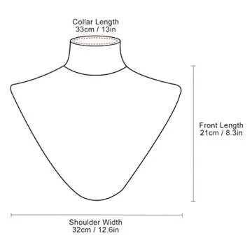 kilofly 3pc Women's Faux Turtleneck Half Top Mock Blouse Dickey Collar Value Set