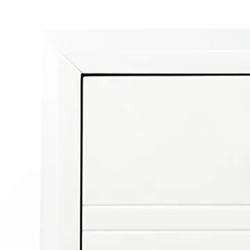 Safavieh Couture White Gold Acrylic Leg Desk for Office