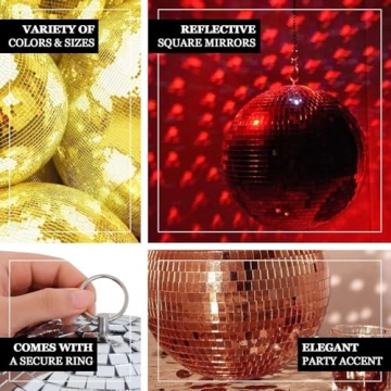16" Disco Ball Centerpiece for Weddings & Parties