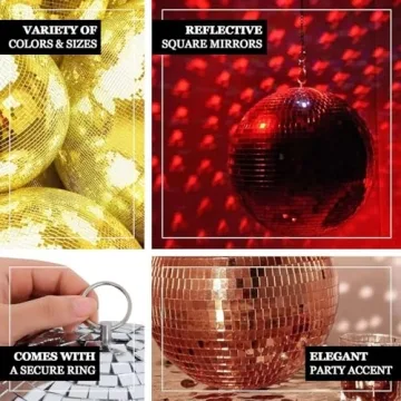 16" Disco Ball Centerpiece for Weddings & Parties