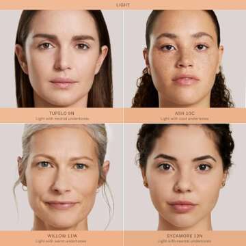 ILIA - Skin Rewind Complexion Stick - Foundation + Concealer + Skincare | Non-Toxic, Vegan, Cruelty-Free, Clean Makeup (9N - Tupelo, 0.35 oz | 10 g)