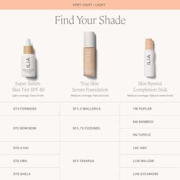 ILIA - Skin Rewind Complexion Stick - Foundation + Concealer + Skincare | Non-Toxic, Vegan, Cruelty-Free, Clean Makeup (9N - Tupelo, 0.35 oz | 10 g)