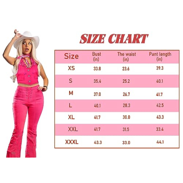 ZFQI Cowgirl Costume Outfit for Women and Girls - Fun Adventure