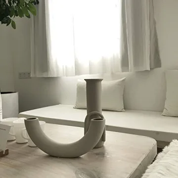 Eastern Rock Modern Ceramic Vase for Home and Office