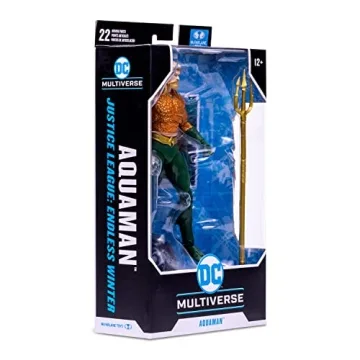 McFarlane Aquaman Figure with Accessories 7" Scale Action