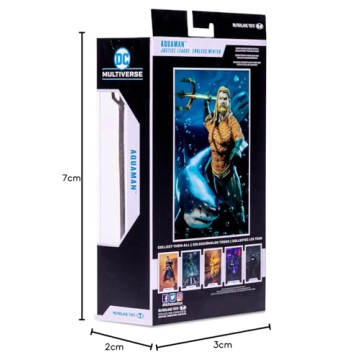 McFarlane Aquaman Figure with Accessories 7" Scale Action
