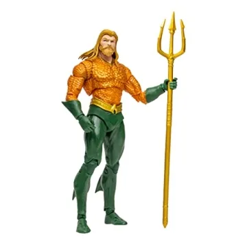 McFarlane Aquaman Figure with Accessories 7" Scale Action