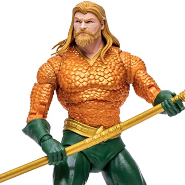 McFarlane Aquaman Figure with Accessories 7" Scale Action