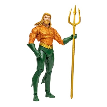 McFarlane Aquaman Figure with Accessories 7" Scale Action