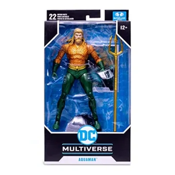 McFarlane Aquaman Figure with Accessories 7" Scale Action