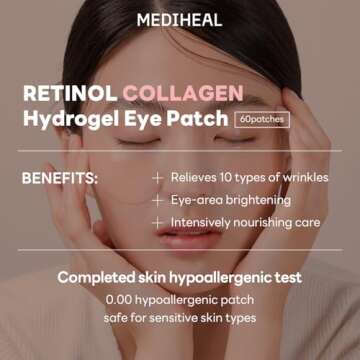 Mediheal Retinol Collagen Under Eye Patches for Youthful Skin