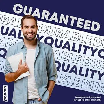 100-Pack Waterproof Poly Bubble Mailers 8.5 x 12 - Thick, Durable, Instant Seal Envelopes with Strong Adhesive - Protective Shipping Mailers for Jewelry, Cosmetics, SD Cards, USB Cables