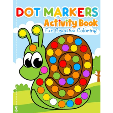 Engaging Dot Markers Activity Book for Kids Ages 2-5