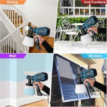 VONFORN 700W HVLP Paint Sprayer for All Projects