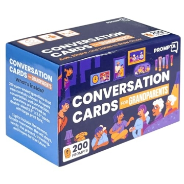 200 Conversation Starters for Grandparents – Thoughtful Gifts for Family Connections