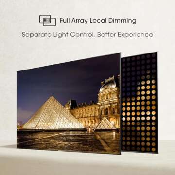 Hisense 75” Class U6 Series ULED 4K UHD Smart Fire TV (75U6HF, 2024) - QLED, Full Array Local Dimming, 600-Nit, Dolby Vision HDR 10+, HDMI 2.1, MEMC, 240 Motion Rate with VRR, Alexa Compatibility