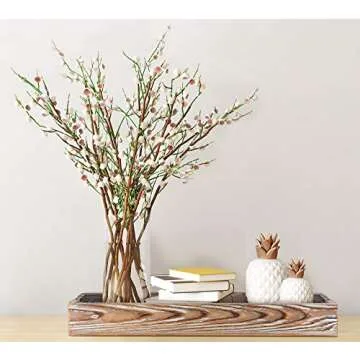 Stunning Large Ottoman Tray with Handles for Decor