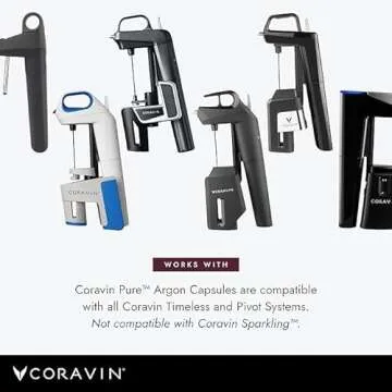 Coravin Argon Capsules for Perfect Wine Preservation Pack