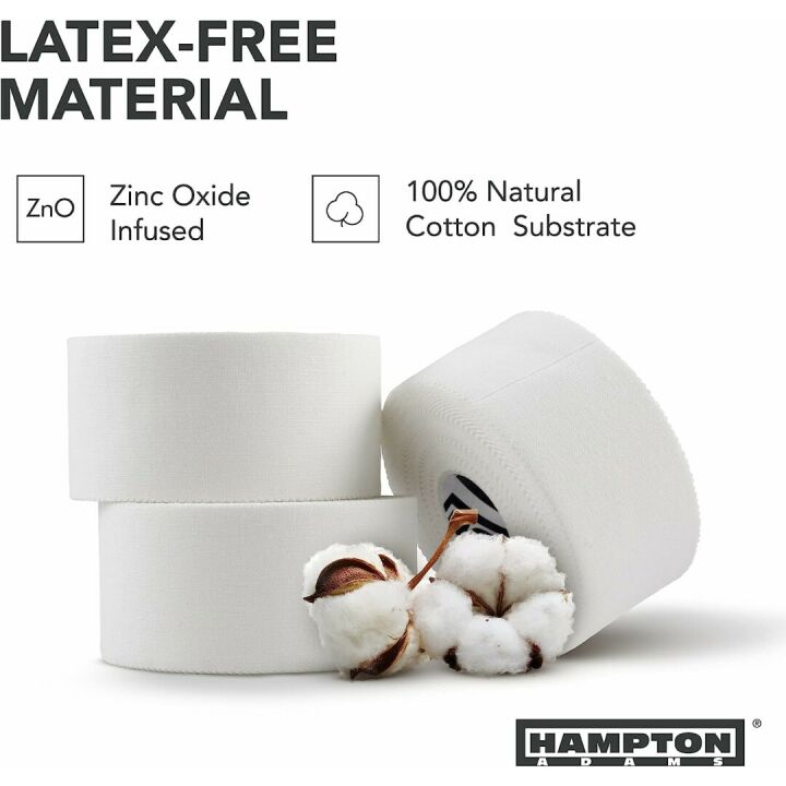Hampton Adams Athletic Sports Tape 3-Pack