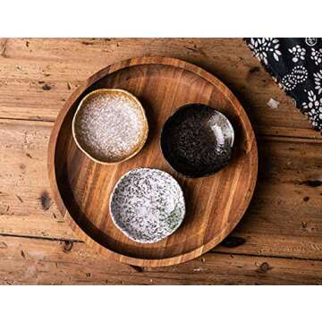 Buy Mozacona 3pcs Ceramic Dipping Bowls for Sauces