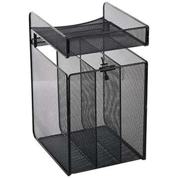 Safco Onyx Vertical Hanging Desk Storage - Organize with Ease