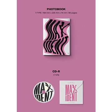 JYP Entertainment Stray Kids - MAXIDENT [GO ver.(Limited Edition)] Album+Pre-Order Benefit (DK1022),Pink