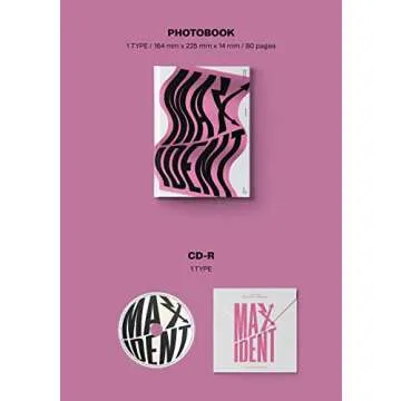 JYP Entertainment Stray Kids - MAXIDENT [GO ver.(Limited Edition)] Album+Pre-Order Benefit (DK1022),Pink