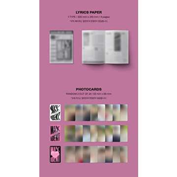 JYP Entertainment Stray Kids - MAXIDENT [GO ver.(Limited Edition)] Album+Pre-Order Benefit (DK1022),Pink