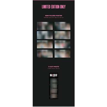 JYP Entertainment Stray Kids - MAXIDENT [GO ver.(Limited Edition)] Album+Pre-Order Benefit (DK1022),Pink