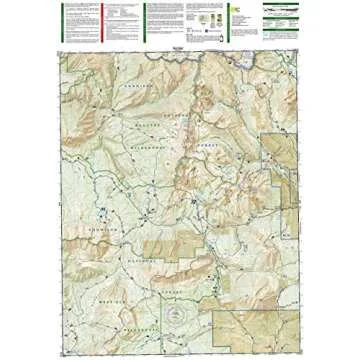 Kebler Pass Map - Waterproof & Durable Topo Map