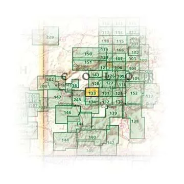 Kebler Pass Map - Waterproof & Durable Topo Map