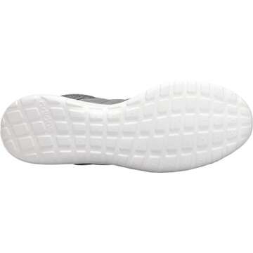 adidas NEO Men's Cloudfoam Lite Racer running Shoe, Onix/Onix/Light Onix, 9 M US