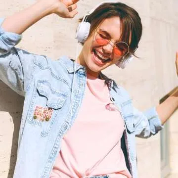 Positive Affirmations Iron On Patches for Women, Cute Embroidered Patch for Girls, 17 Pcs Boho Hippie Style Inspirational Words for Clothes/Hats/Backpacks/Jackets DIY Decoration