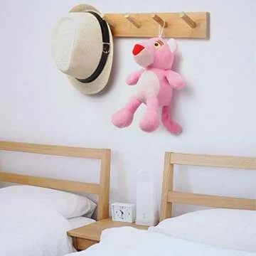 Stylish WEBI Coat Rack Wall Mounted with 5 Durable Hooks