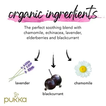 Pukka Night Time Berry Herbal Tea, Organic with Chamomile, 60 Bags