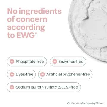 ATTITUDE Baby Laundry Detergent, EWG Verified, Plant and Mineral-Based Formula, HE Compatible, Vegan Household Products, Unscented, 35 Loads, 35.5 Fl Oz