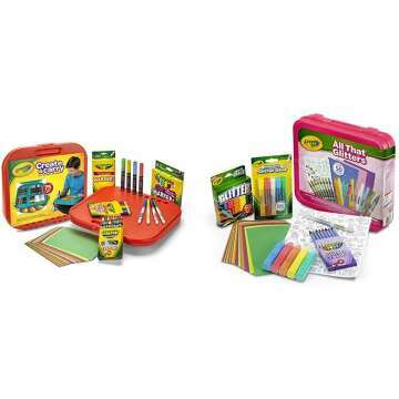 Crayola Create 'N Carry Art Set for Kids Ages 5+