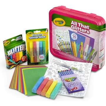 Crayola Create 'N Carry Art Set for Kids Ages 5+
