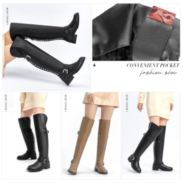 CentroPoint Women's Stylish Over The Knee Riding Boots