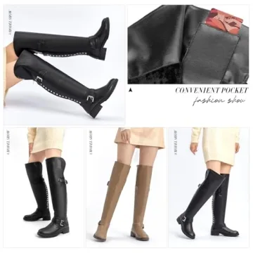 CentroPoint Women's Stylish Over The Knee Riding Boots